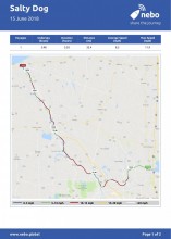 June 15, 2018: Brewerton to Oswego, NY map & log