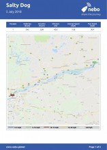 July 5, 2018: Montebello to Ottawa map & log