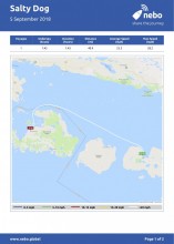 9/5/2018: Meldrum Bay, ON, Canada to Drummond Island, MI, USA: Map & Log