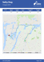 August 3, 2018: Lakefield to Gannon Narrows map & log