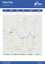 June 6, 2018: Waterford to Schenectady map & log